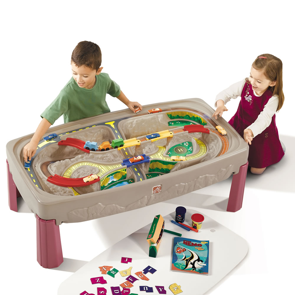 Deluxe Canyon Road Train & Track Table™