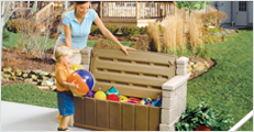 Patio Furniture, Mailboxes, and Storage