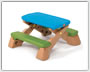 Fun-Fold Jr. Picnic Table™ - Play Up Colors