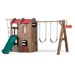 Naturally Playful® Adventure Lodge Play Center - Tan