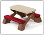 Fun-Fold Jr. Picnic Table™ - Neutral Colors