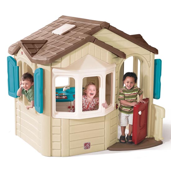 Naturally Playful Welcome Home Playhouse Front View