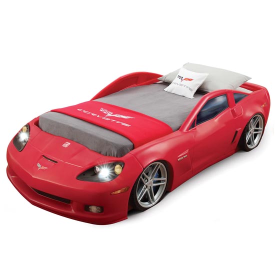 Corvette® Toddler to Twin Bed with Lights™