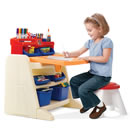 Click to View Product Details for Flip & Doodle Easel Desk with Stool™