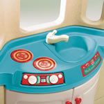 Naturally Playful Welcome Home Playhouse Folded Table View