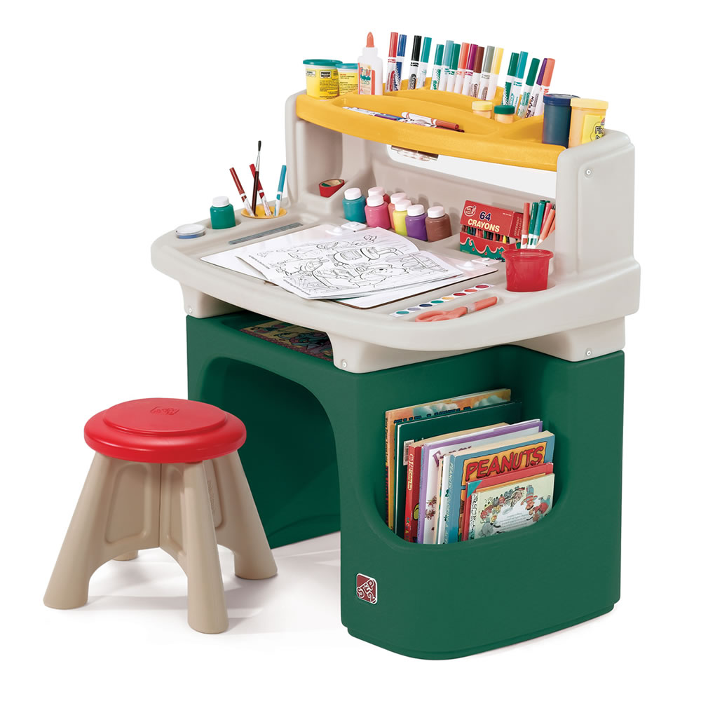 StepDeluxe Art Master Desk w Chair - t