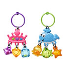 Click to View Product Details for Link & Jingle Activity Rattle - Tiara/Whale