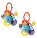 Click to View Product Details for Peek-A-Boo Rattle - Bugs