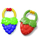 Click to View Product Details for Vibrating Teether - Strawberry/Grape