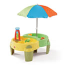 Click to View Product Details for Shady Oasis Sand & Water Play Table