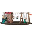 Click to View Product Details for Naturally Playful® Adventure Lodge Play Center with Glider