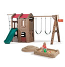 Click to View Product Details for Adventure Lodge Play Center and Sandbox Combo