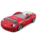 Click to View Product Details for Corvette® Toddler to Twin Bed with Lights™