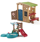 Click to View Product Details for Toddler Time Clubhouse & Climber Combo