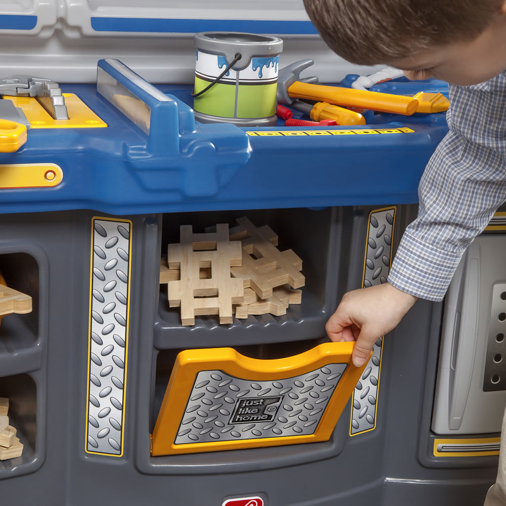 Just Like Home Big Builders Pro Kids Pretend Play Step2