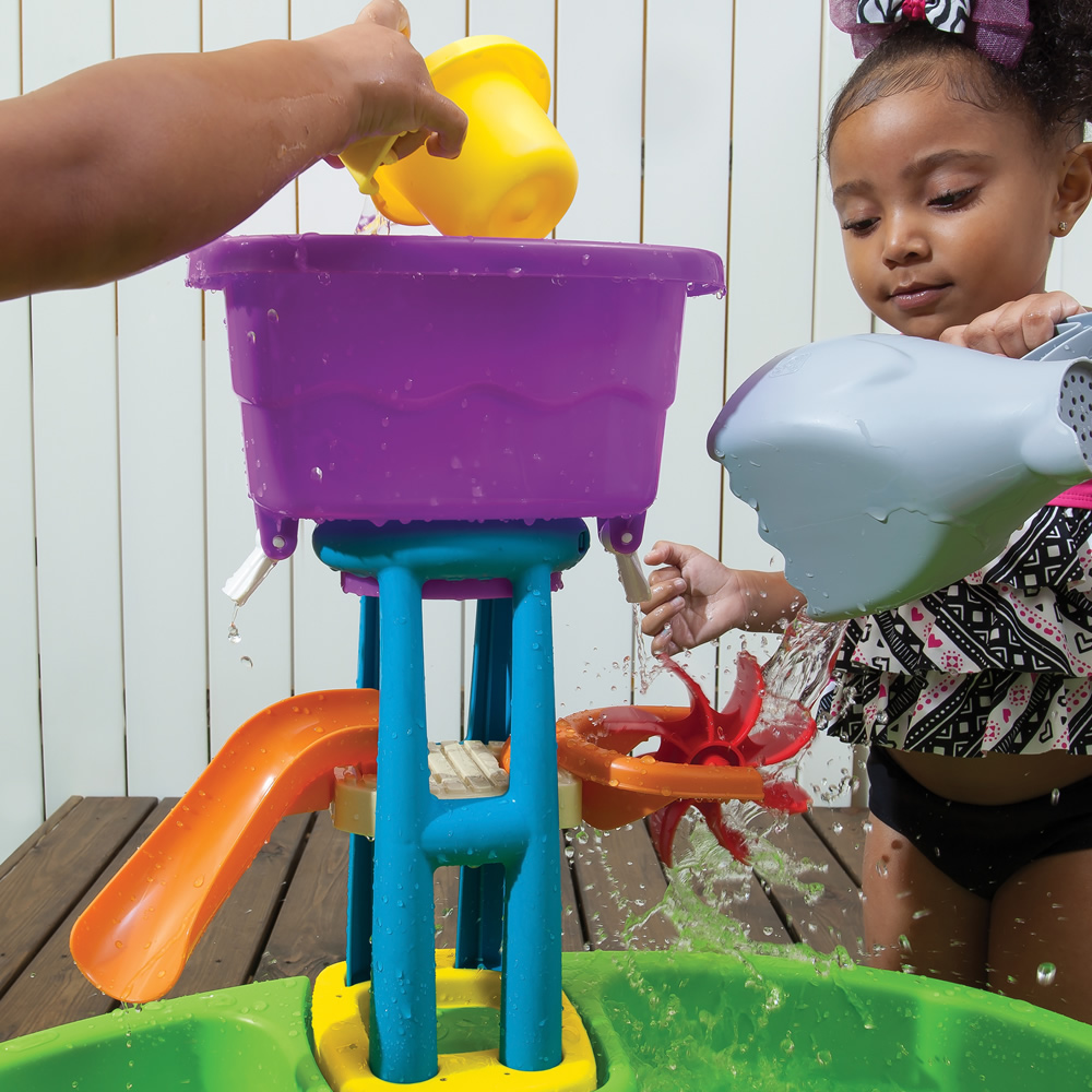 splash and scoop bay with umbrella