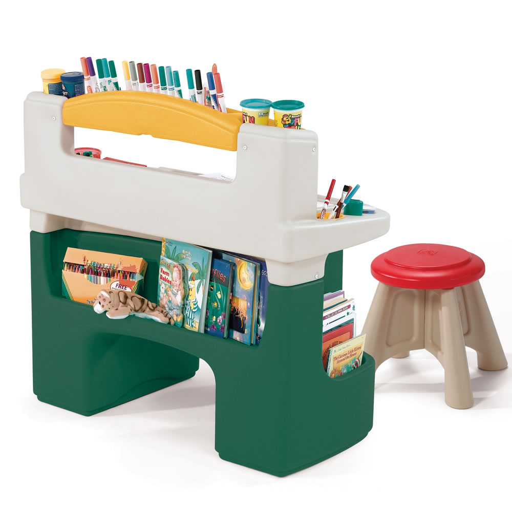 step2 toddler art master desk and stool