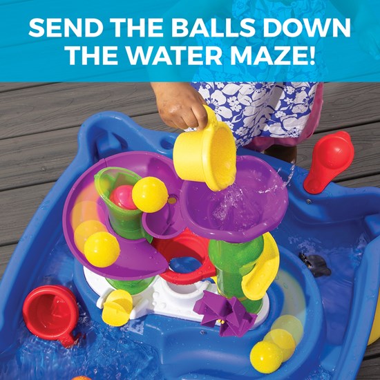 Rise Fall Water Ball Table Kids Sand Water Play Step2