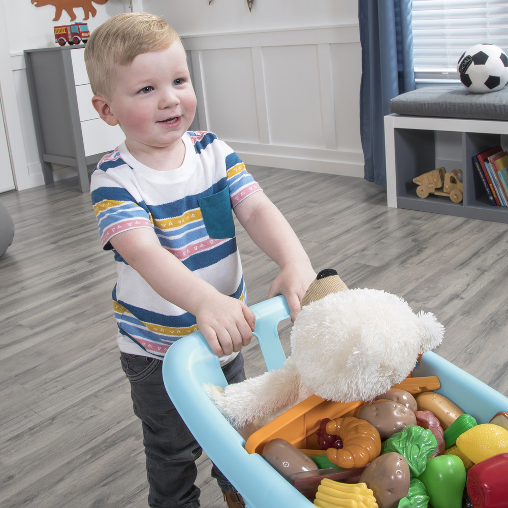 step2 little helper's shopping cart & shopping set