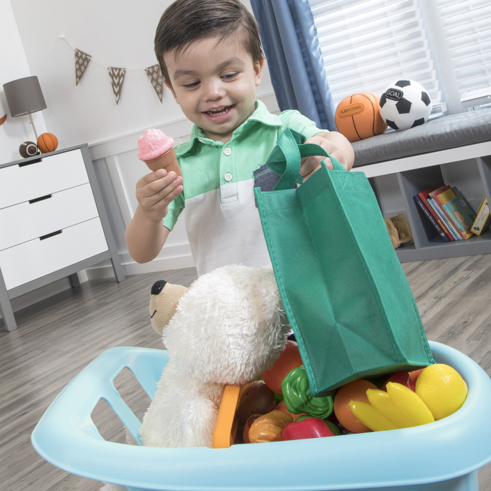 step2 little helper's shopping cart & shopping set