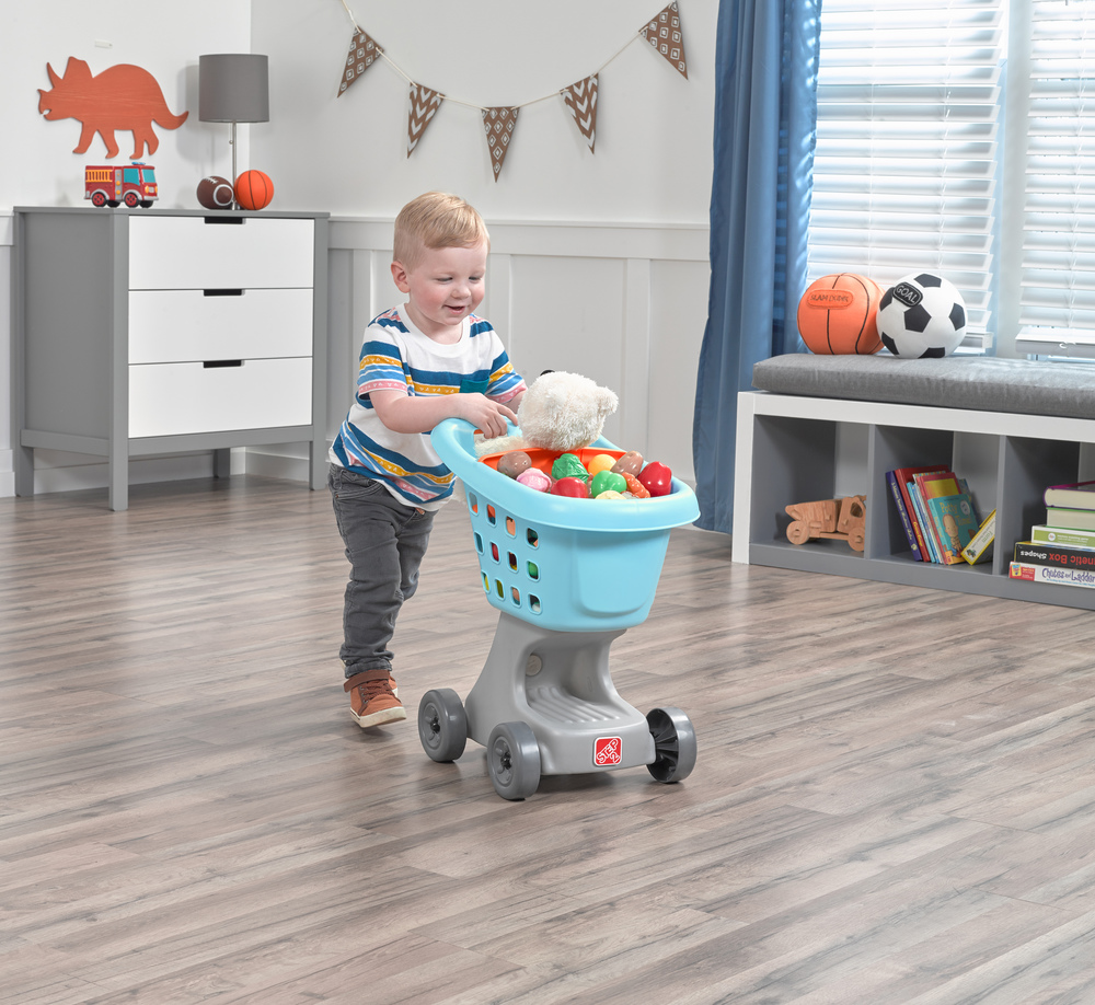 step2 little helper's shopping cart & shopping set