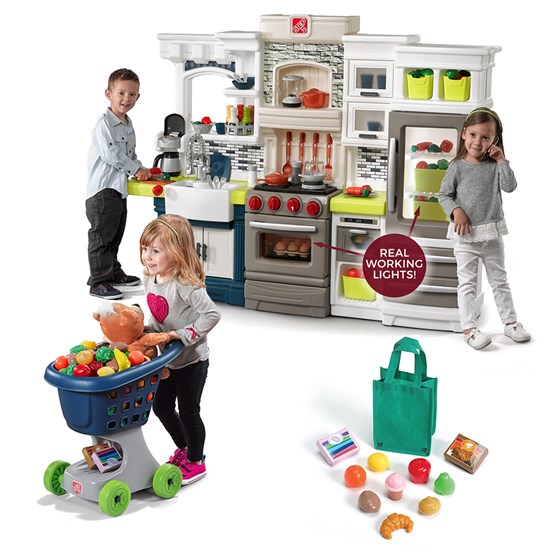 Shop And Cook Kitchen Play Set Step2