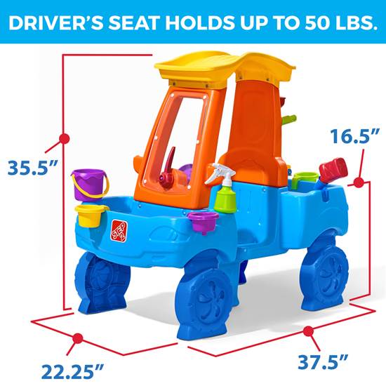 Car Wash Splash Center Kids Sand Water Play Step2