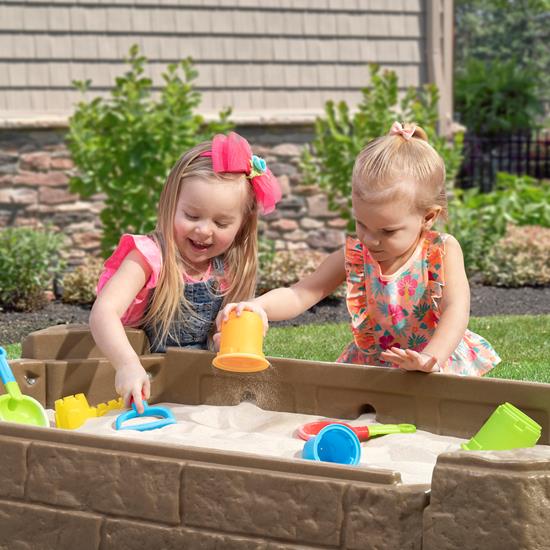 Naturally Playful Sandbox Ii W Bonus Sand Tools Kids Sand