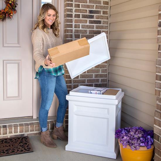 Express Package Delivery Box - White | Mailbox | Step2