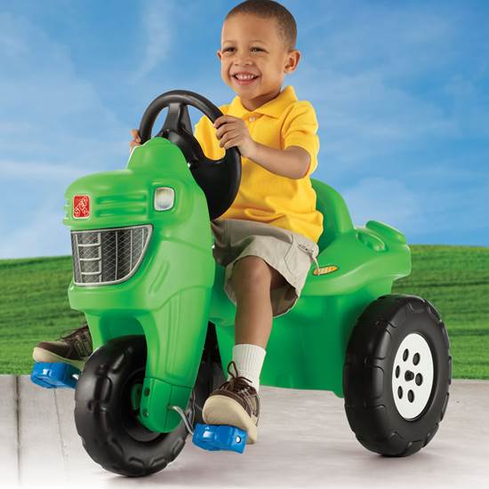 Pedal Farm Tractor Kids Rideon Step2