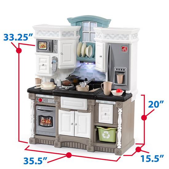 Lifestyle Dream Kitchen Kids Play Kitchen Step2