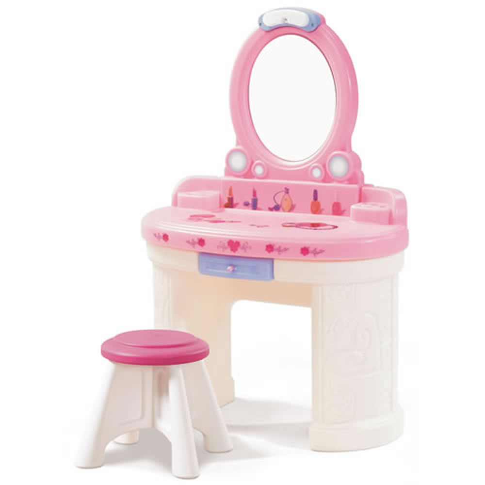 baby girl makeup table