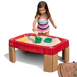 step2 naturally playful sand and water activity table