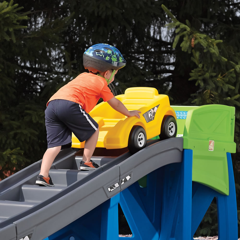 car ride on tracks coaster