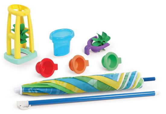 shady oasis sand & water play table