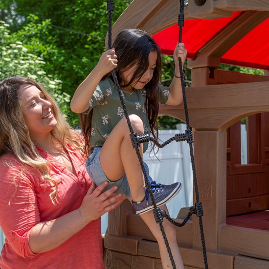 Naturally Playful Adventure Lodge Play Center With Glider Step2