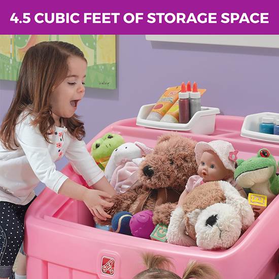 step2 toy box pink