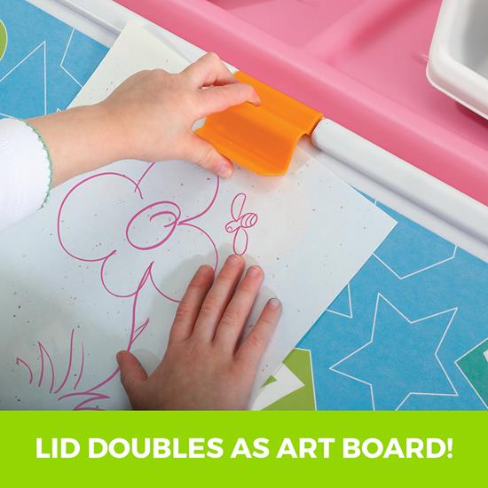 step 2 2 in 1 toy box and art lid
