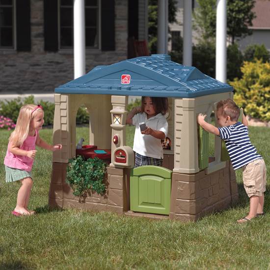 Happy Home Cottage Grill Kids Playhouse Step2