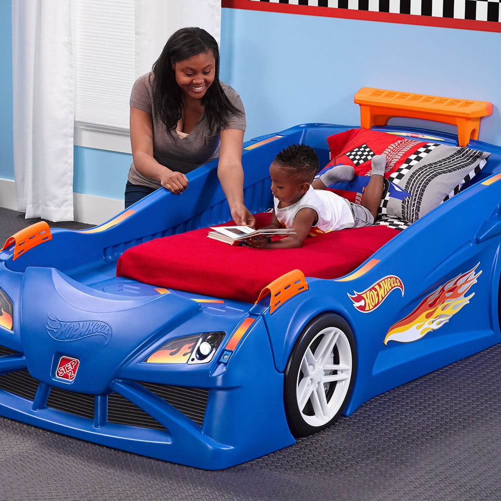 hot wheels step 2 bed