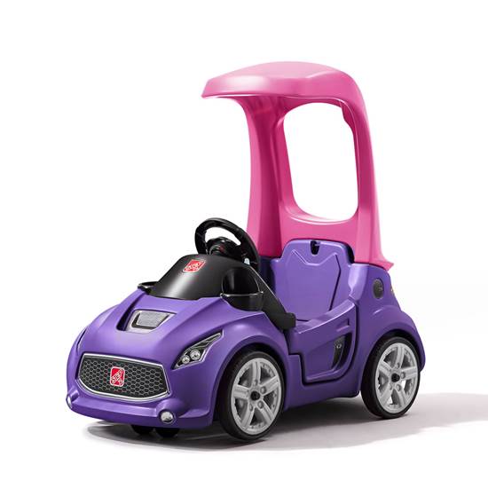 Turbo Coupe FoottoFloor Purple Kids RideOn Step2