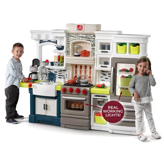 Elegant Edge Kitchen | Kids Play Kitchen | Step2