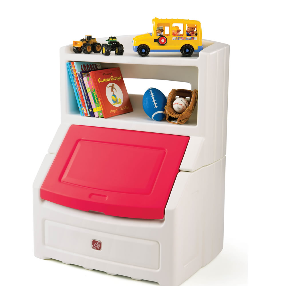 step 2 bookcase toy box